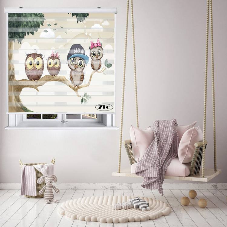 پرده زبرا چاپی پردیسون مدل K3026 سایز 150x200 سانتی متر