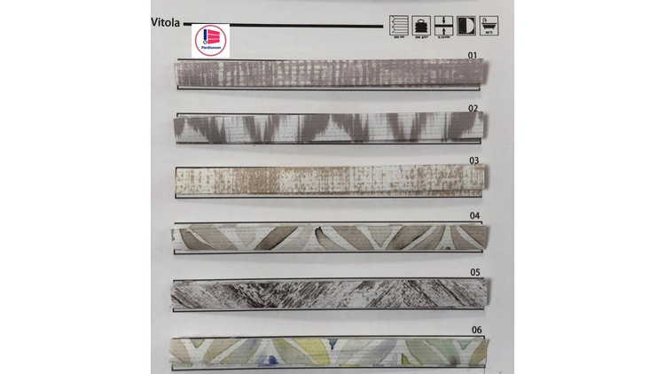 پرده پلیسه پردیسون مدل شید چاپی