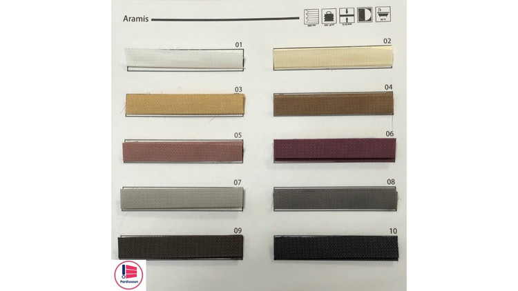 پرده پلیسه پردیسون مدل شید ساده تک رنگ