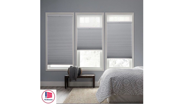 پرده پلیسه پردیسون مونتاژ یکطرفه دستی