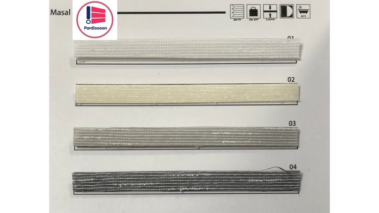 پرده پلیسه پردیسون مدل تور دومکانیزم افکت دار