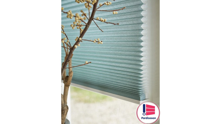 پرده پلیسه پردیسون مدل یکطرفه دستی